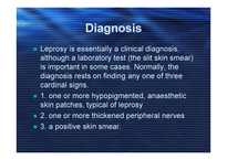 LEPROSY (hansen’s disease) -11