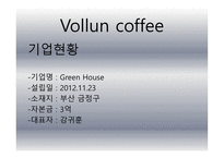 사업계획서 Vollun coffee 기업현황, 제품, 서비스 -2
