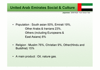 United Arab Emirates 문화, 환경, 사회, 무역 -4