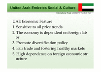 United Arab Emirates 문화, 환경, 사회, 무역 -5
