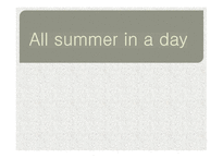 All summer in a day-1