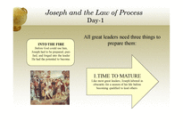 THE LAW OF PROCESS Joseph and the Law Process -4