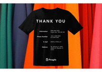 다채로운 색상 옷감 배경 티셔츠 PPT 파워포인트 템플릿 (by 아기팡다)-20