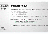 공공기관 CRM CRM 도입 민간기업 CRM 여성가족부의 CRM-5