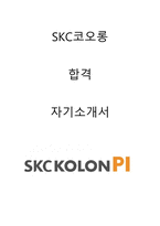 SKC코오롱 합격자소서 2019하반기-1