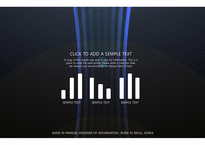 184 빛과 선의 향연 심플 배경 PPT 파워포인트 템플릿 by 아기팡다-16