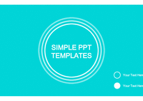 PPT양식 (Simple ppt template)-1