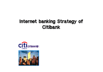 [경영정보시스템] 시티은행의 인터넷뱅킹전략(영문)-1