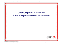 [경영학]기업의 사회적책임_HSBC금융그룹의 CSR 실천사례를 중심으로(A+리포트)-1