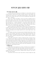 [한국건축] 온돌로 결정된 생활-1