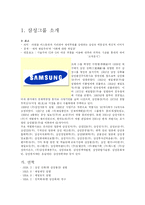 삼성그룹 기업분석-2