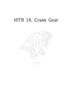 [금속] MTB 18. Crank Gear-1