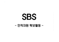 [인사관리] SBS 인적자원관리-3