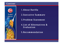 [전략적물류경영] Barilla Spa 사례-2
