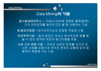 [경영] Data Mining의 성공요인 및 문제점-13