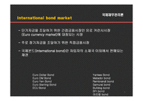 [국제재무관리] 국제채권시장(International bond market)-3