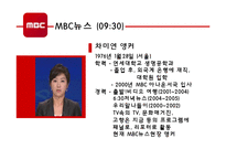 [방송진행자론] 방송국 MBC 분석-14