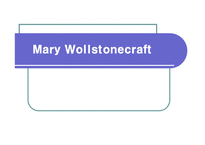 [페미니즘] mary wollstonecraft-1