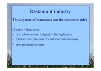 [관광영어] Restaurant Industry-9