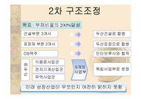 두산그룹 구조조정의 성과와 경영혁신-10