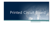 [전자재료] Printed Circuit Board(PCB)-1