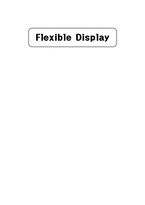 [미디어] Flexible Display(플렉시블 디스플레이)-1