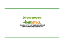 [MIS] FreshDirect 분석(영문)-1
