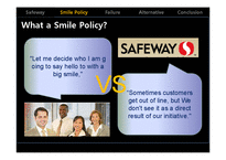 [조직행동론] Safeway-8