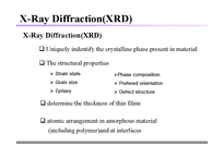 [재료공학] XRD 원리 및 구성-2