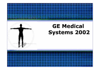 국제경영학 발표(GE Medical Systems 2002)-1
