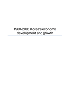 [사회]Korea`s economic development and growth-1