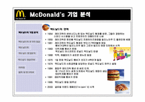 [전략경영] 맥도날드 성공전략-3