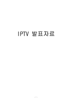 IPTV의 도입이 국내 미디어 환경에 미치는 영향-1