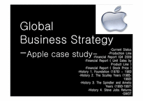 [국제경영] Apple 애플 글로벌경영전략(영문)-1
