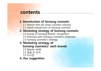 소망화장품 마케팅전략 분석(영문)-2