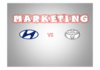 [마케팅] 현대자동차와 도요타 마케팅전략 비교-1