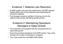 [생산운영관리] ERP와 e-Operations(영문자료)-7