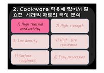 Cookware 적용에 필요한 세라믹 재료의 특징 분석-8