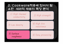 Cookware 적용에 필요한 세라믹 재료의 특징 분석-16