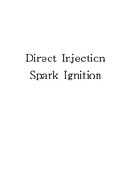 [내연기관] DISI(Direct Injection Spark Ignition)엔진-1