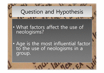 [습득론] Crucially Influential Factors on Neologism(영문)-6