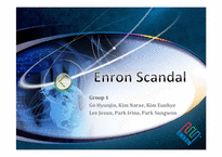엔론 스캔들(Enron Scandal) 영문-1