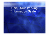 유비쿼터스 주차정보 시스템-Ubiquitous Parking Information System(영문)-1