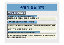 [국가안보론]남북한의 통일 정책 비교-5