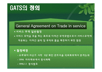 [무역정책] 서비스무역일반협정(General Agreement on Trade in Services, GATS) 서비스정책-3