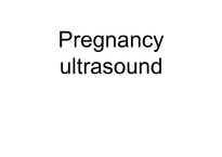 [PBL] Pregnancy ultrasound(임신 초음파)-1