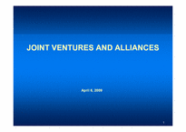 M&A & Joint venture & alliances(영문자료)_MBA 자료-1