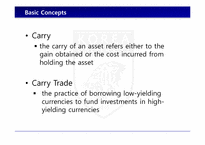 [국제금융론] 캐리 트레이드(carry trade)-4