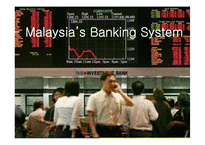 [금융시장분석] Malaysia’s Banking System-1