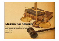 [연극의 이해] 자에는 자로(Measure for Measure) 작품분석-1